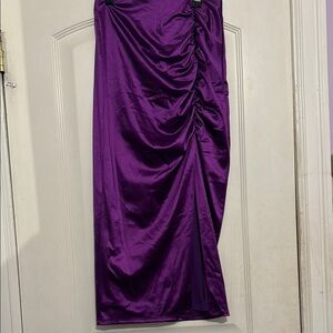 Elegant Purple Women's Skirt